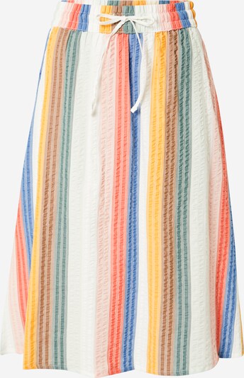 DEDICATED. Skirt 'Klippan' in Sky blue / Light brown / Lime / Powder / White, Item view