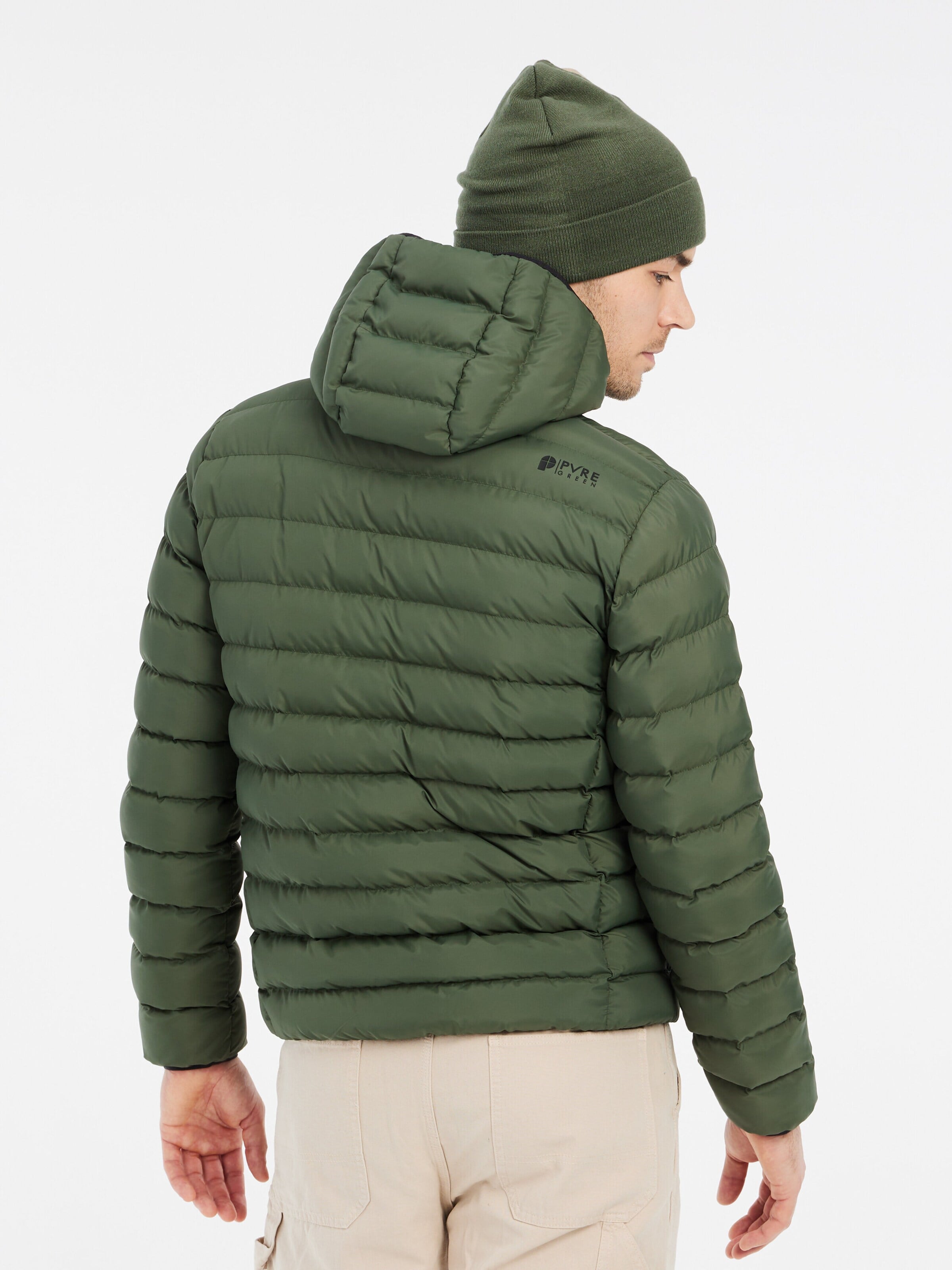 PROTEST Winter Jacket 'PRTBASSO' in Green