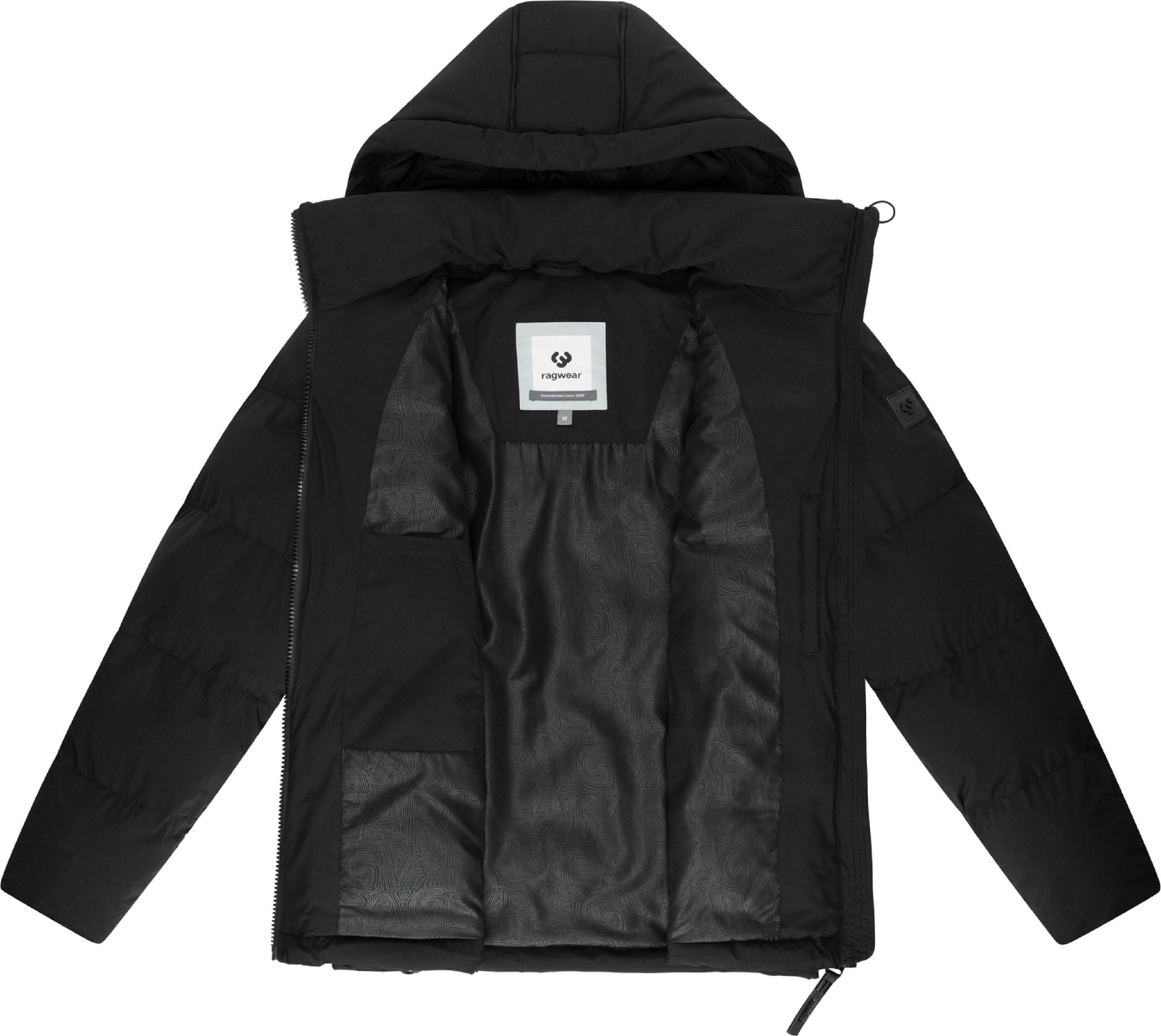 Veste d’hiver 'Walinor' Ragwear en noir