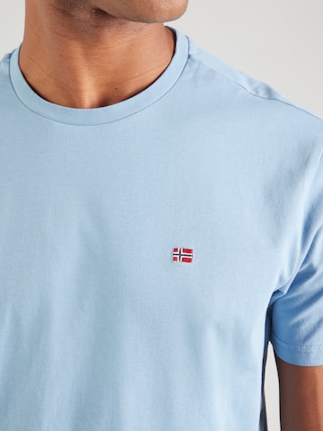 T-Shirt 'SALIS' NAPAPIJRI en bleu