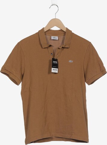 LACOSTE Shirt in L-XL in Brown: front