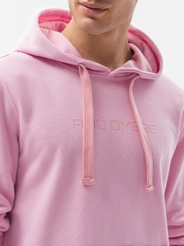 Ombre Sweatshirt 'B1351' in Pink