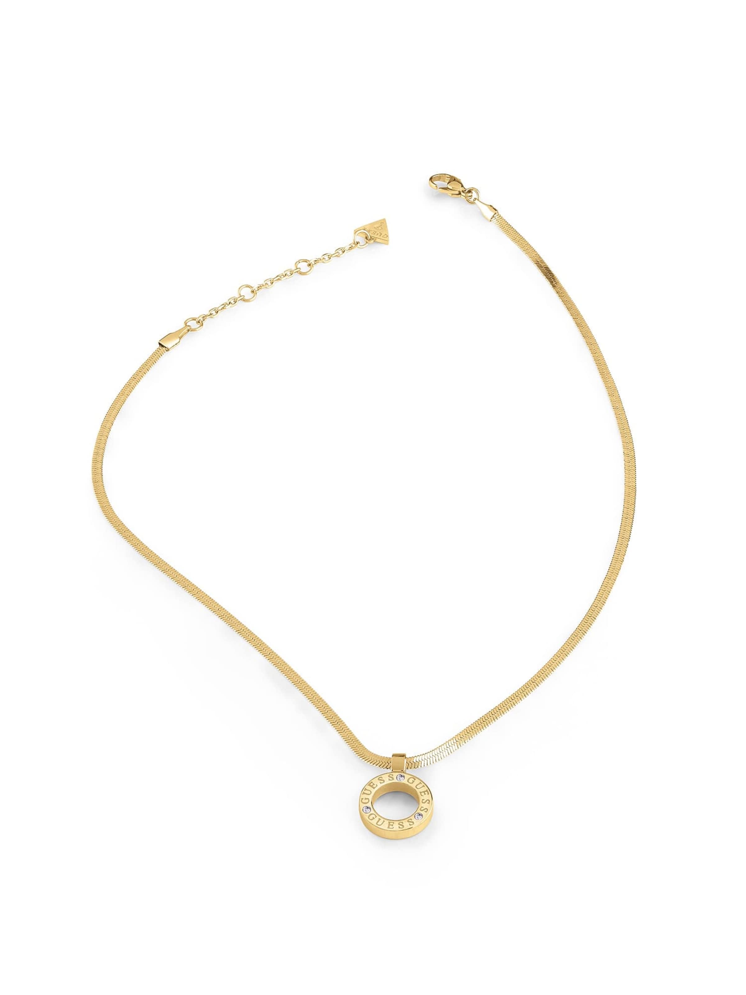 Guess necklace deals circle