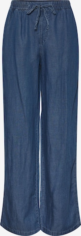 PIECES Trousers 'Bossi' in Blue: front