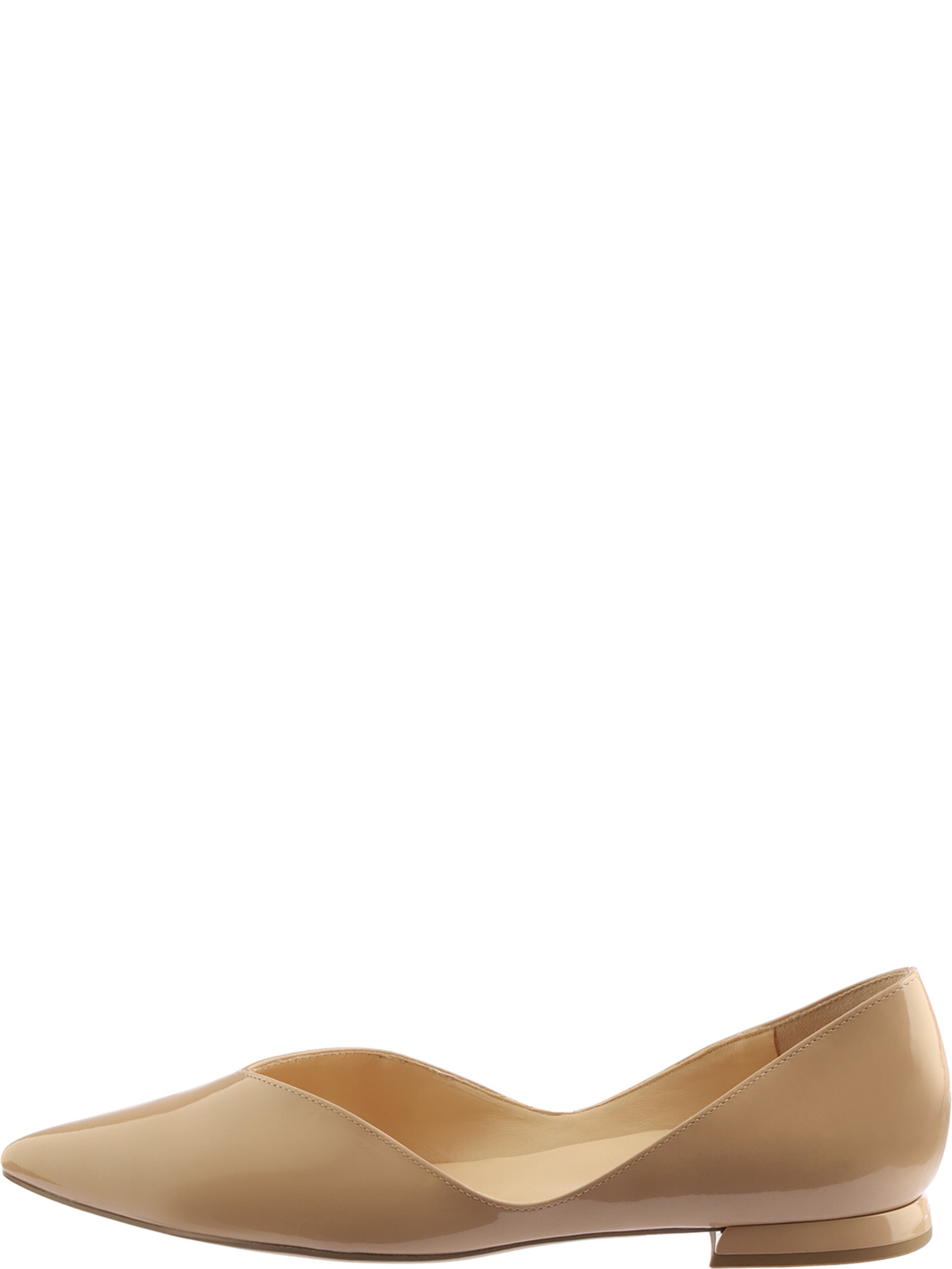 Ballerines Högl en beige : devant