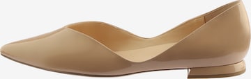 Ballerines Högl en beige : devant