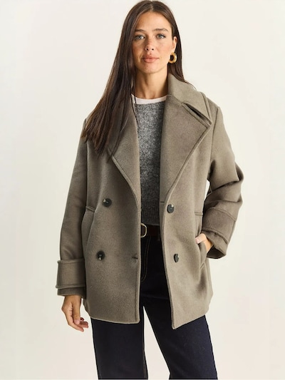 Cappotto di mezza stagione in L Bianco Lucci di colore beige, Visualizzazione prodotti
