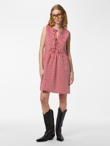 PIECES Nyári ruhák 'PCJolly' - piros: elől