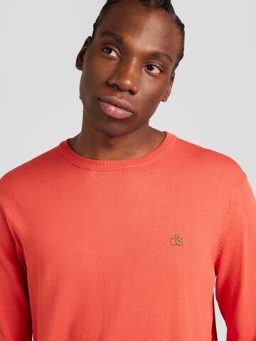 SCOTCH & SODA Sweter 'Essential' w kolorze czerwony