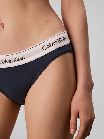 Slip Calvin Klein en bleu