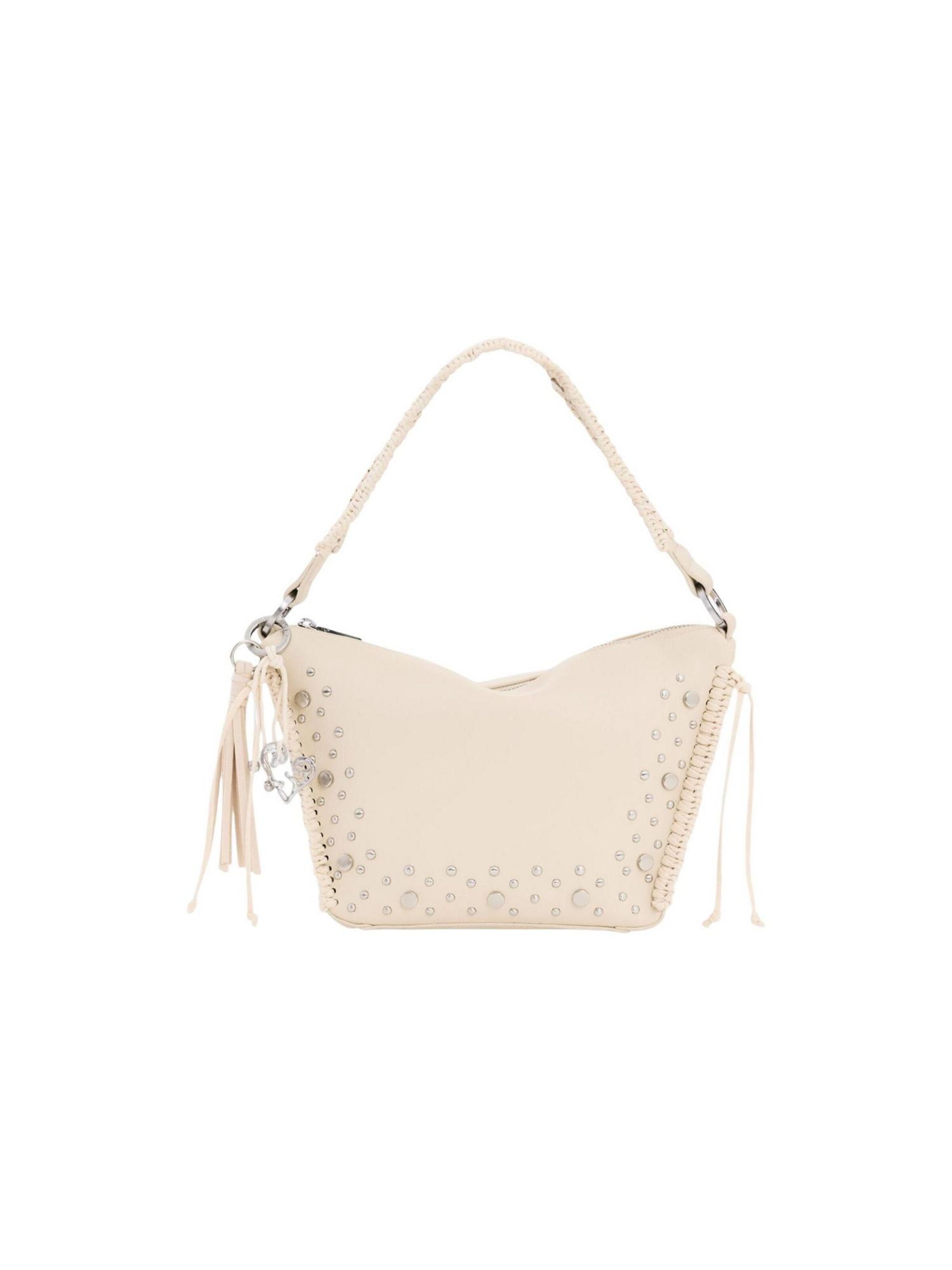 Desigual - Bolso de hombro 'BAG_GALLIUM MUNICH 26SAXPAR' en beige: frente
