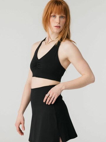 Top ' Stevie ' di Girlfriend Collective in nero