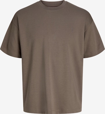 JACK & JONES - Camiseta en marrón: frente