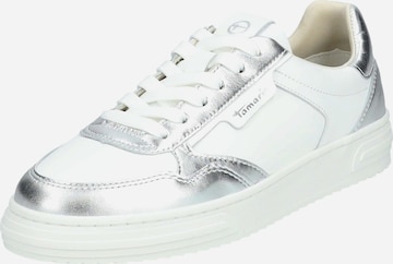 Sneaker bassa di TAMARIS in argento: frontale
