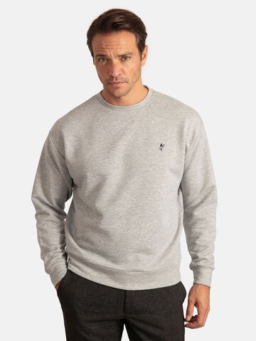 Sweat-shirt Jacey Quinn en gris : devant