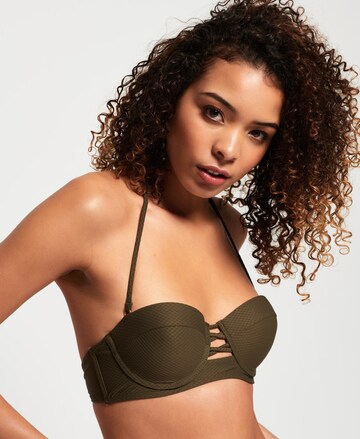 Superdry Balconette Bikinitop 'Sophia' in Groen