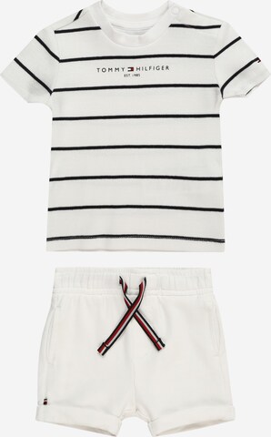 Set 'ESSENTIAL' di TOMMY HILFIGER in bianco: frontale