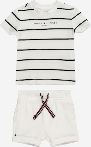 Set 'ESSENTIAL' TOMMY HILFIGER en blanc : devant