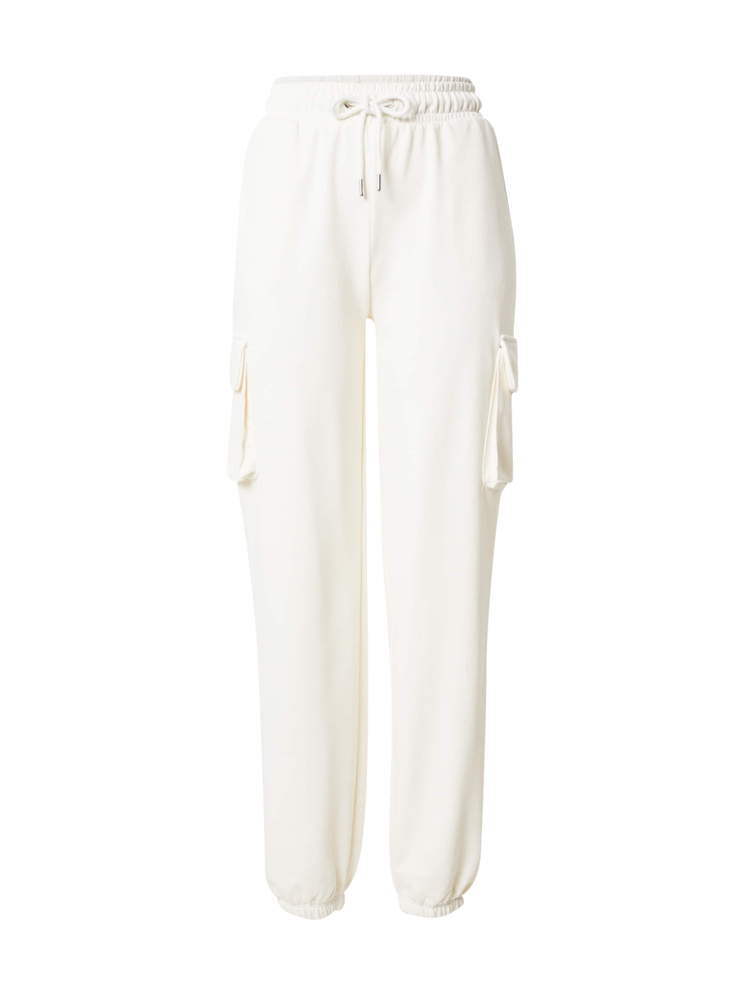 Tapered Pantaloni cu buzunare de la Nasty Gal pe bej: față