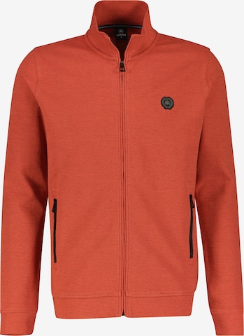 LERROS Zip-Up Hoodie in Orange: front