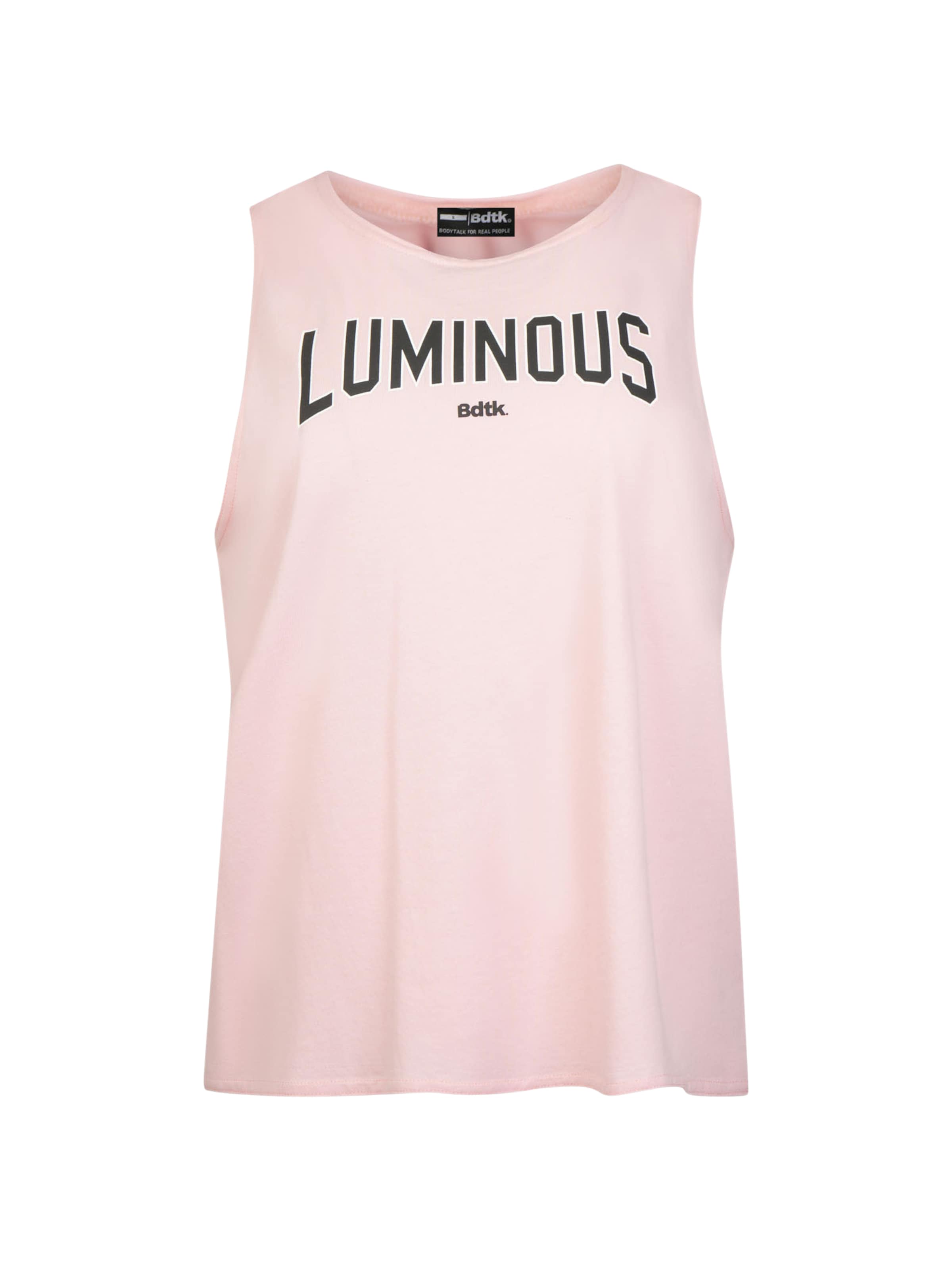 Bdtk Sports Top 'LUMINOUS' in Pink: front