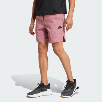 ADIDAS SPORTSWEAR Regular Sportshorts 'City Escape' in Pink: Vorderseite