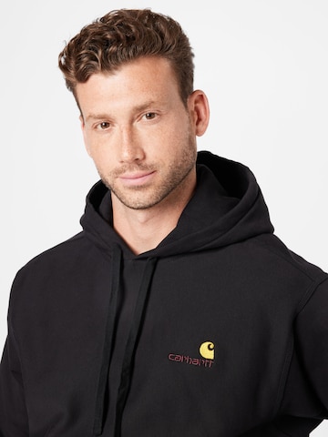 Sweat-shirt 'American Script' Carhartt WIP en noir