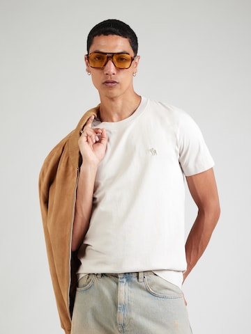 Abercrombie & Fitch Μπλουζάκι σε λευκό: μπροστά