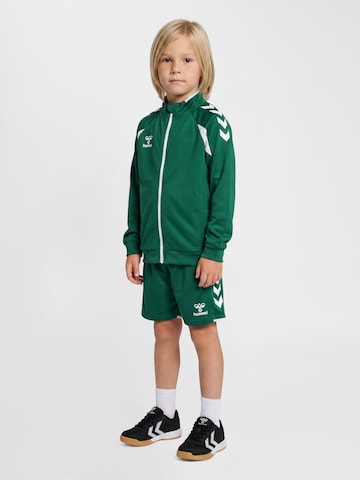 Hummel Sports sweat jacket 'Core 2.0' in Green