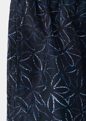 MANGO MAN Board Shorts 'Flower' in Blue