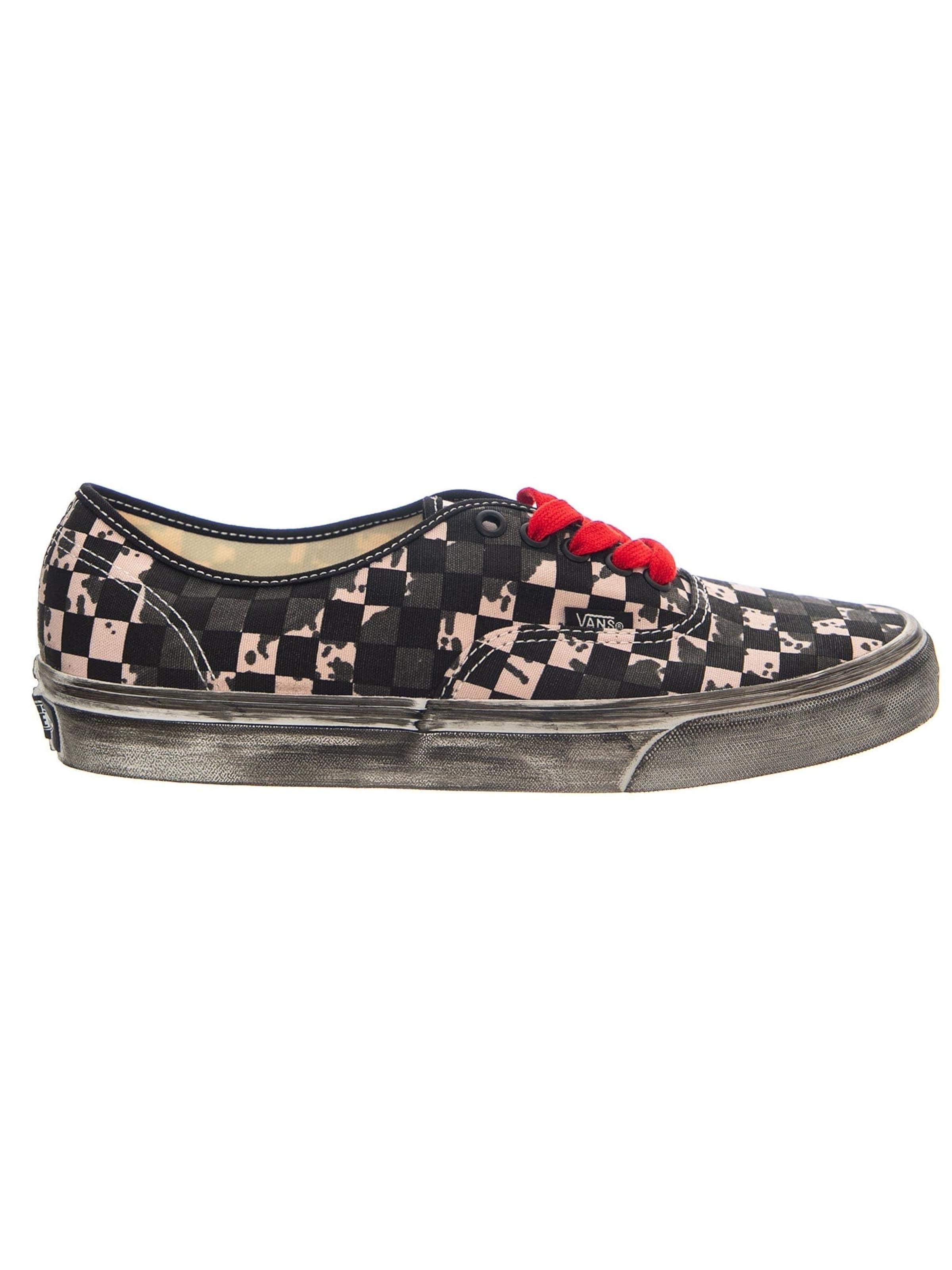 Sneaker bassa 'Authentic OVER Black / Red' di VANS in rosso: frontale