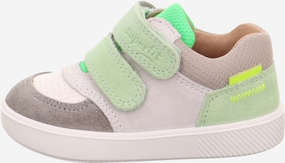 Sportbačiai 'SUPIES' iš SUPERFIT, spalva – rausvai pilka / antracito spalva / rusvai pilka / šviesiai žalia, Prekių apžvalga