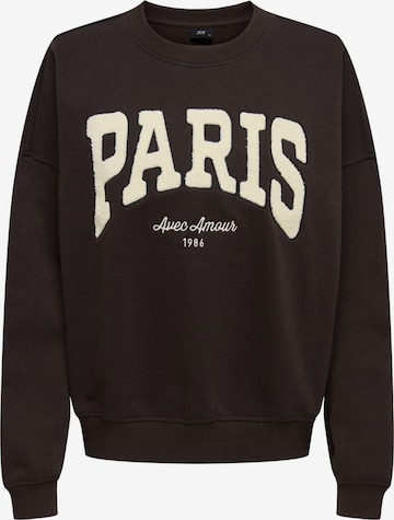 JDY Sweatshirt 'Mesa' in Bruin: voorkant
