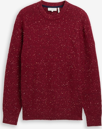 TOM TAILOR Trui in Rood: voorkant