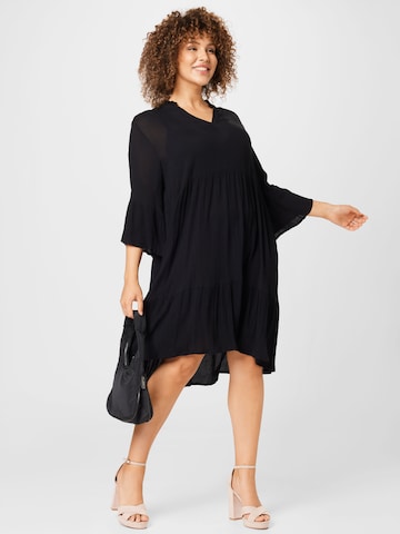 KAFFE CURVE - Vestido 'Mariana' en negro