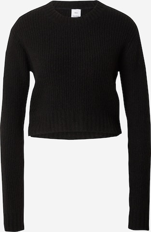 Won Hundred Пуловер 'Evangeline' в черно: отпред