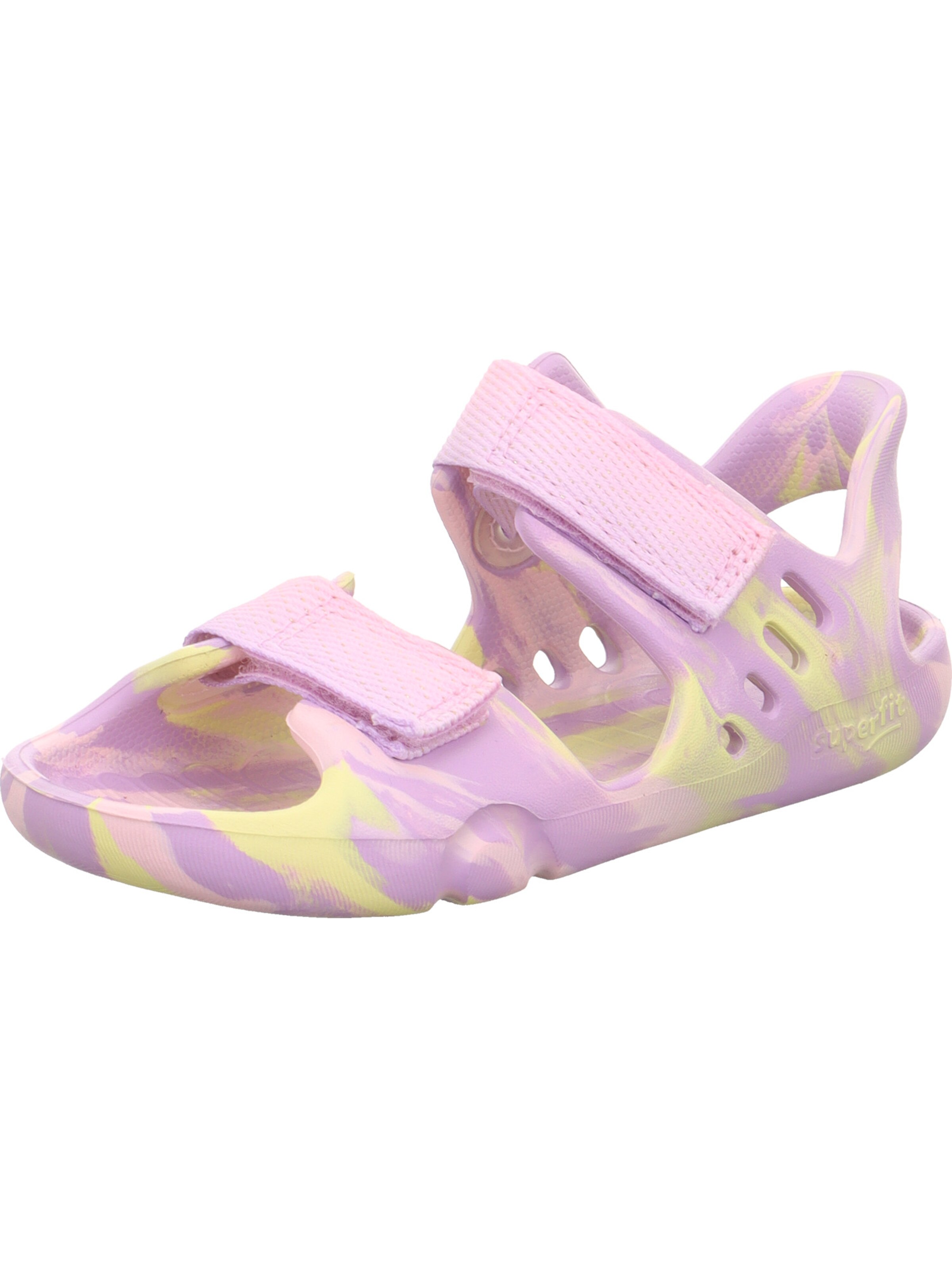 SUPERFIT Sandale 'Splash' in Lila: Vorderseite