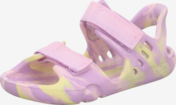 SUPERFIT Sandale 'Splash' in Lila: Vorderseite