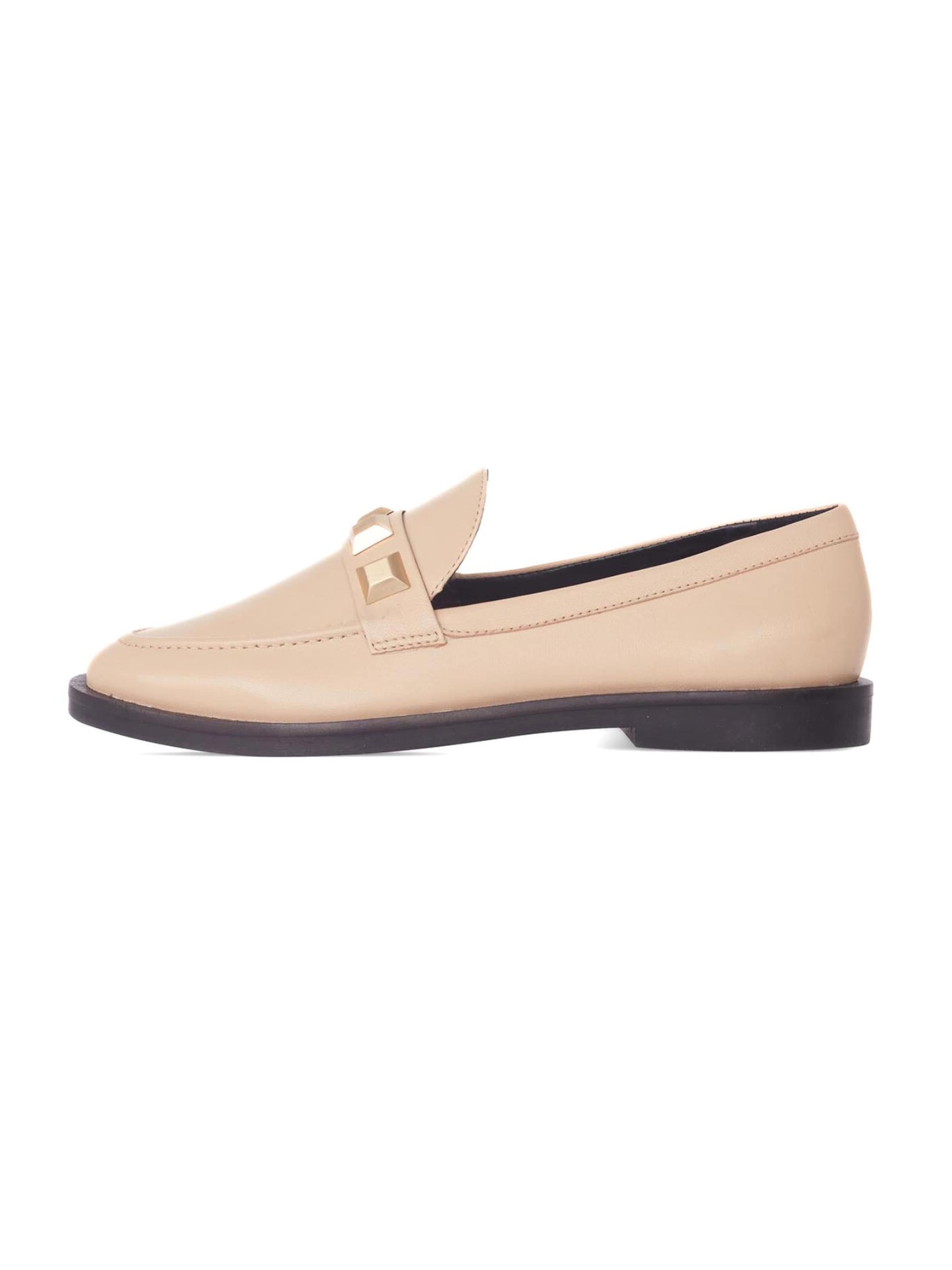 Mangara Atelier - Mocasines 'Caetê' en beige: frente