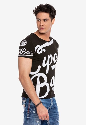 CIPO & BAXX T-Shirt 'CT635' in Schwarz