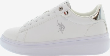 Baskets basses 'CODY011W/5Y1' U.S. POLO ASSN. en blanc : devant