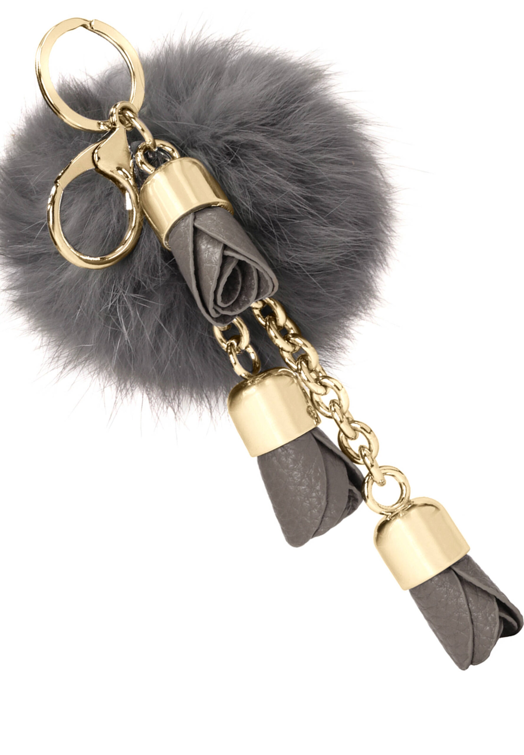 Kazar Key Ring in Grey