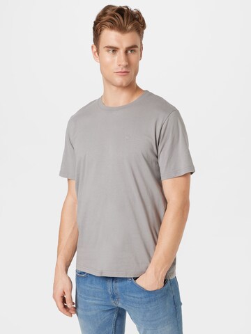 T-Shirt Rotholz en gris : devant