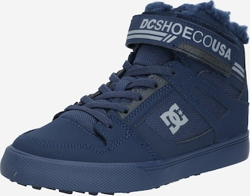 DC Shoes Flats in Blue: front
