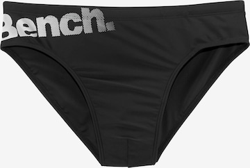 Maillot de bain BENCH en noir : devant