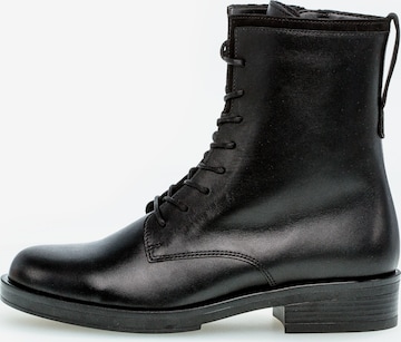 GABOR Lace-Up Ankle Boots in Black