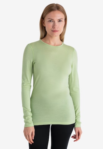 ICEBREAKER Funkcionalna majica 'Oasis' | zelena barva: sprednja stran