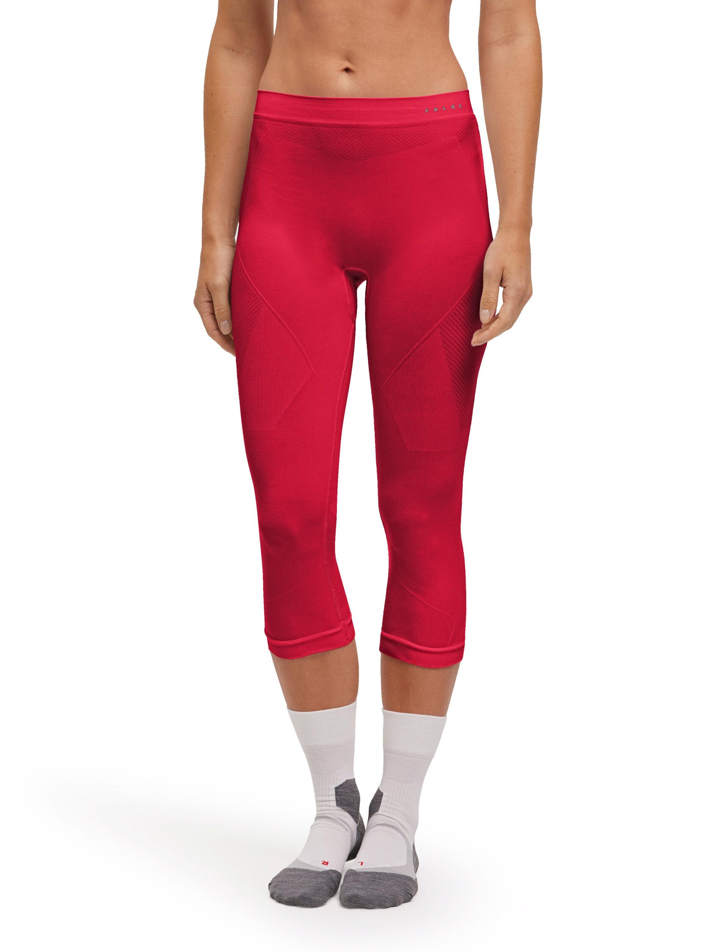 FALKE Tights '3/4' in Red: front