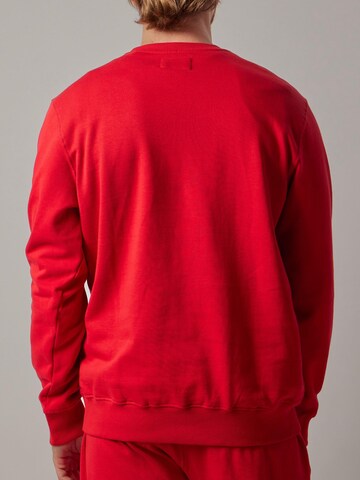 OWN Off With Nature - Sudadera 'Felpa Felpata Girocollo' en rojo