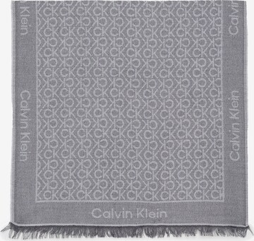 Calvin Klein Scarf in Grey: front